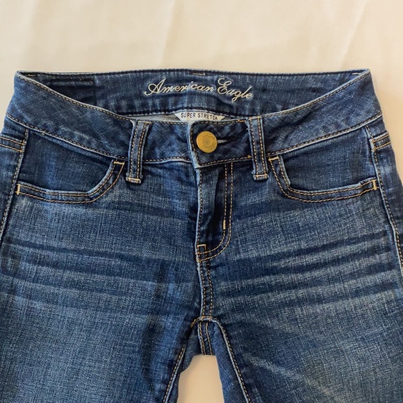 American Eagle Size 00 Super Stretch Jegging Jeans - Picture 6 of 6